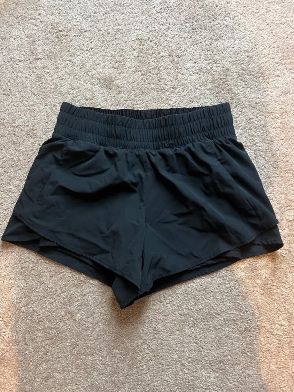 Avia High Waisted Flowy Running Athletic Shorts Womens Small